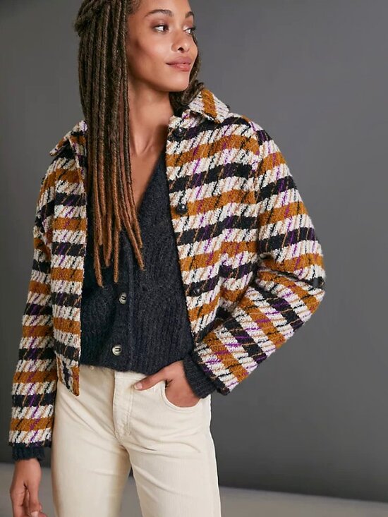 Scotch & Soda | Wool Blend Houndstooth Check Jacket | NWT - Picture 7 of 12